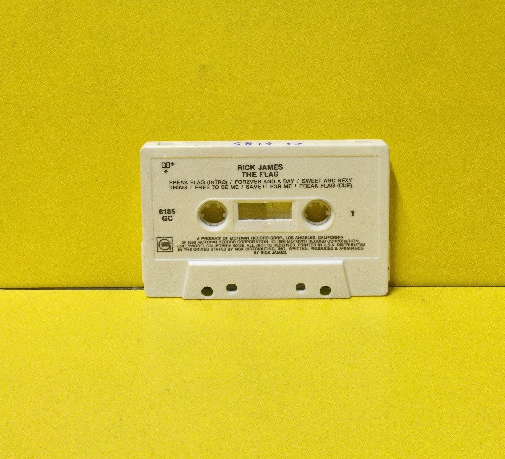 Rick James - The Flag - 1986 - 6185 GC - Used - EX - Cassettes