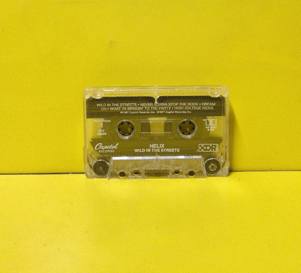 Helix - Wild In The Streets - 1987 - C4T-46920 - Used - EX - Cassettes