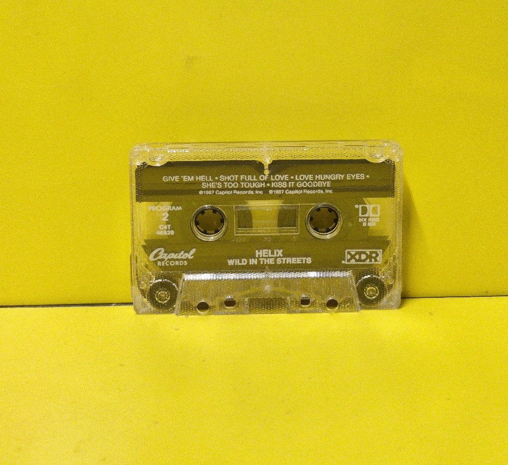Helix - Wild In The Streets - 1987 - C4T-46920 - Used - EX - Cassettes