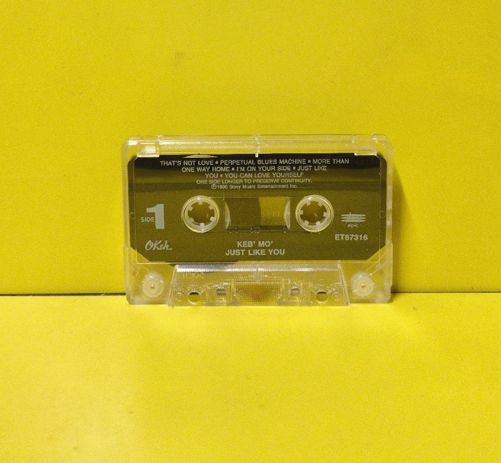 Keb' Mo' - Just Like You - 1996 - ET 67316 - Used - EX - Cassettes