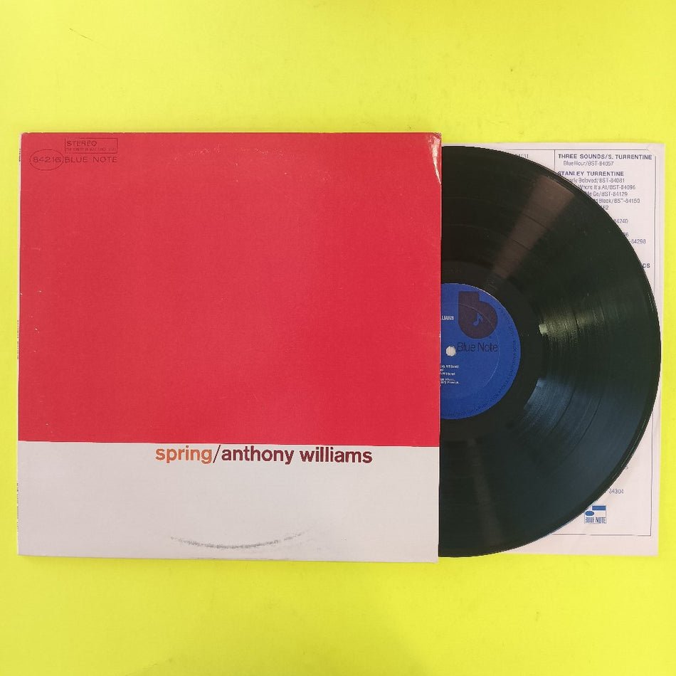 Anthony Williams - Spring VAN GELDER - 1975 - BST 84216 - Used - VG++ - Vinyl