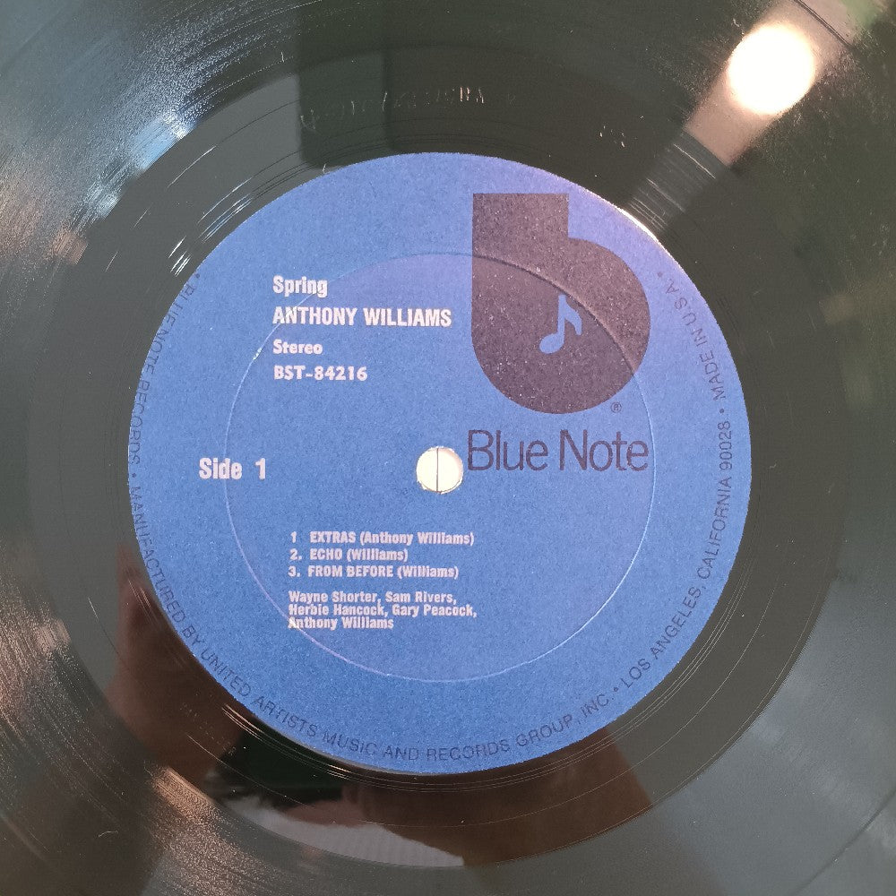 Anthony Williams - Spring VAN GELDER - 1975 - BST 84216 - Used - VG++ - Vinyl