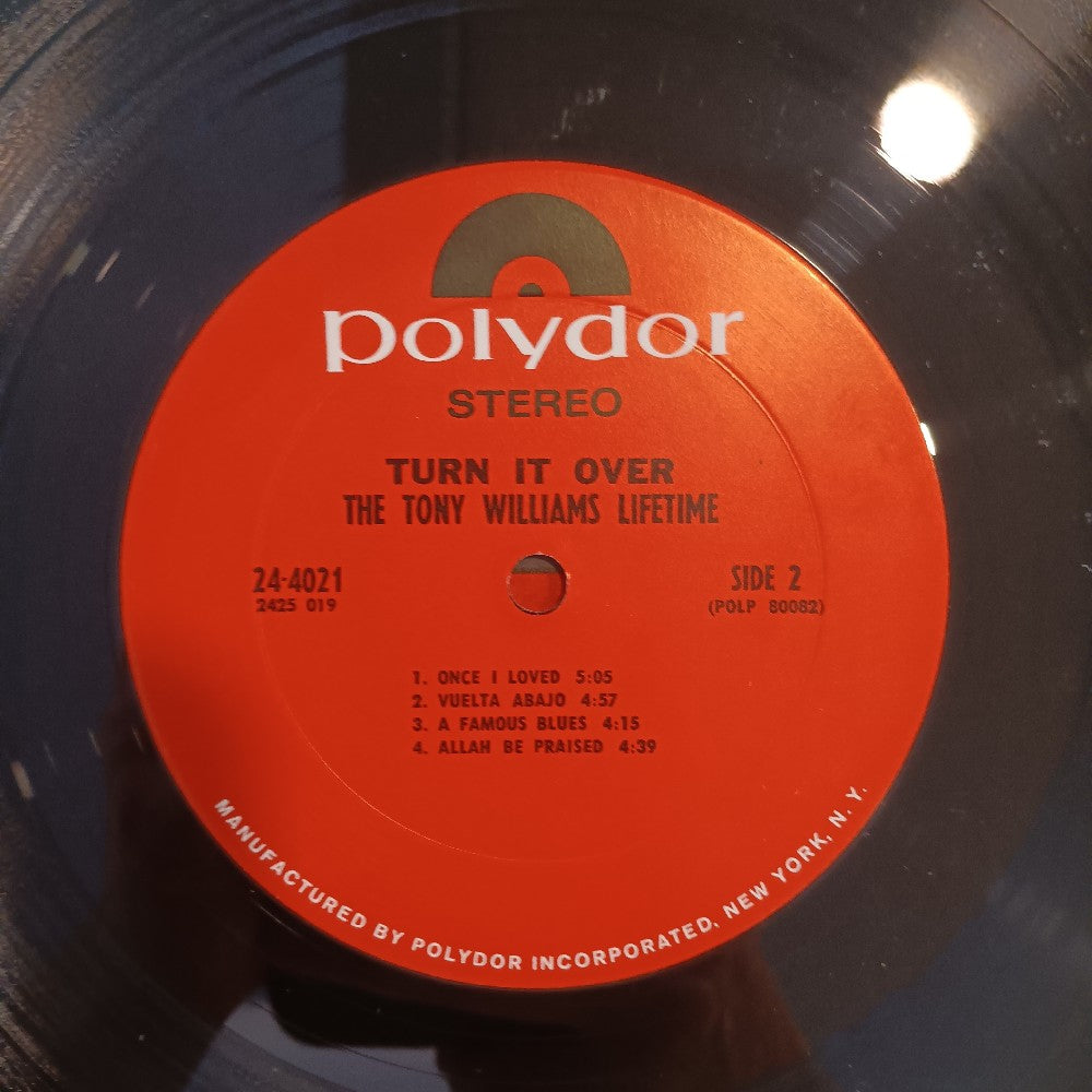 The Tony Williams Lifetime - Turn It Over - 24-4021 - Used - EX - Vinyl