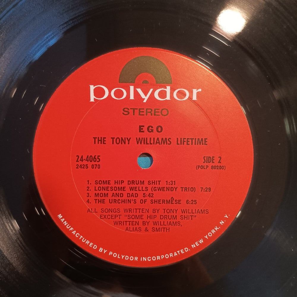 Tony Williams Lifetime  - Ego - 1971 - 24-4065 - Used - EX - Vinyl