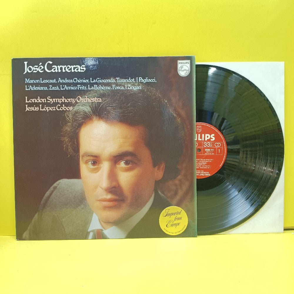 Jose Carreras - Opera Arias NETHERLANDS - 1980 - 9500 771 - Used - NM - Vinyl
