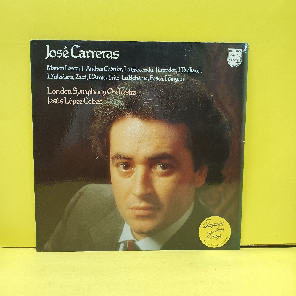 Jose Carreras - Opera Arias NETHERLANDS - 1980 - 9500 771 - Used - NM - Vinyl