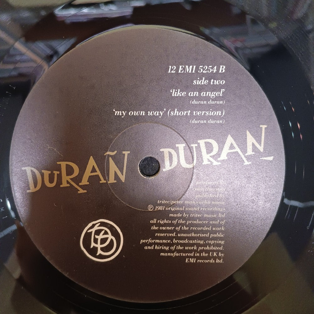 Duran Duran - My Own Way (Night Version) UK 12" - 1981 - 12 EMI 5254 - Used - VG++ - Vinyl