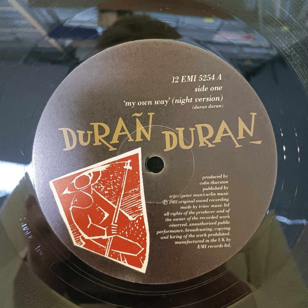 Duran Duran - My Own Way (Night Version) UK 12" - 1981 - 12 EMI 5254 - Used - VG++ - Vinyl