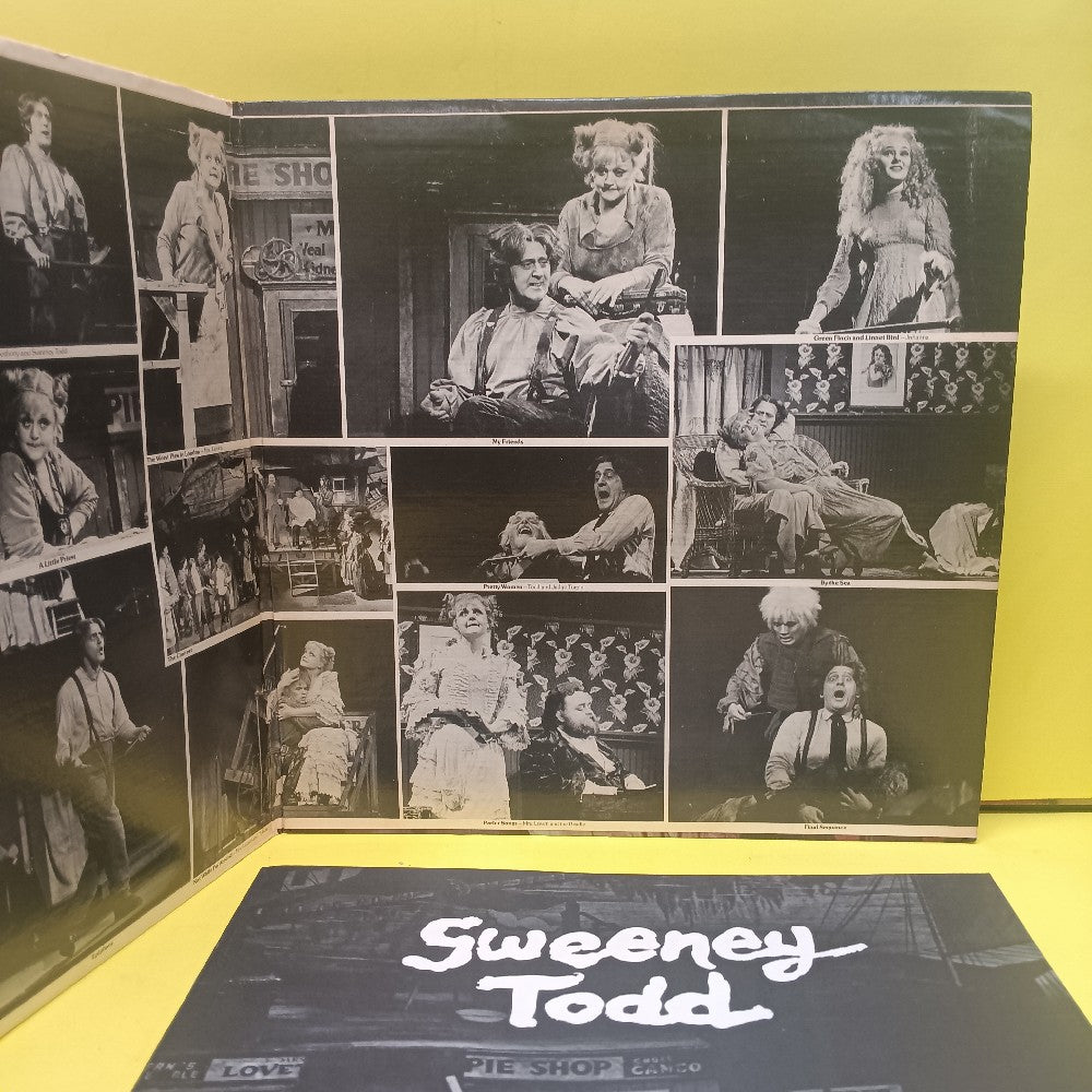 Sondheim  - Sweeney Todd: Demon Barber Original Cast LIBRETTO - 1979 - CBL2-3379 - Used - VG++ - Vinyl