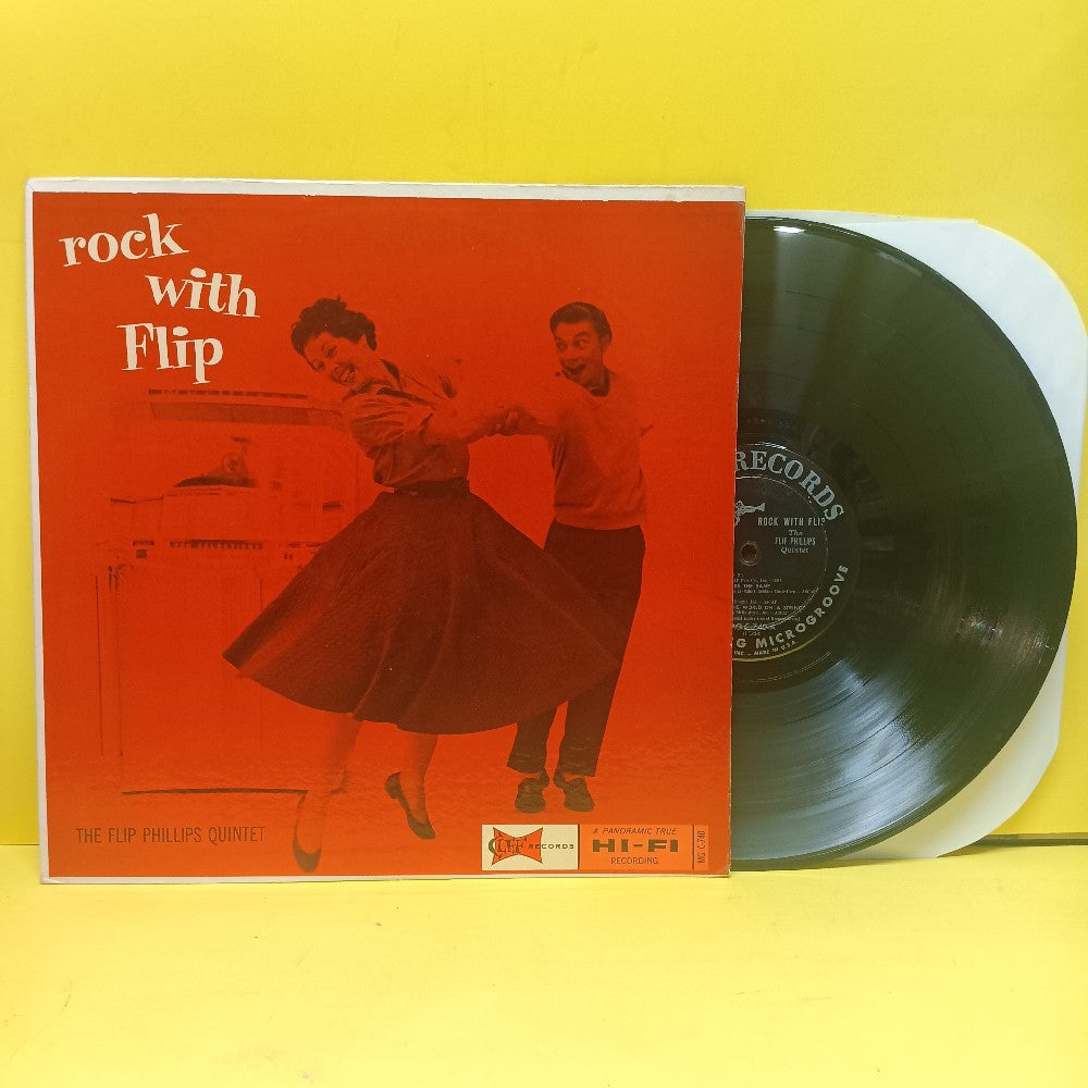 The Flip Phillips Quintet - Rock With Flip OG MONO - 1956 - MG C-740 - Used - VG++ - Vinyl