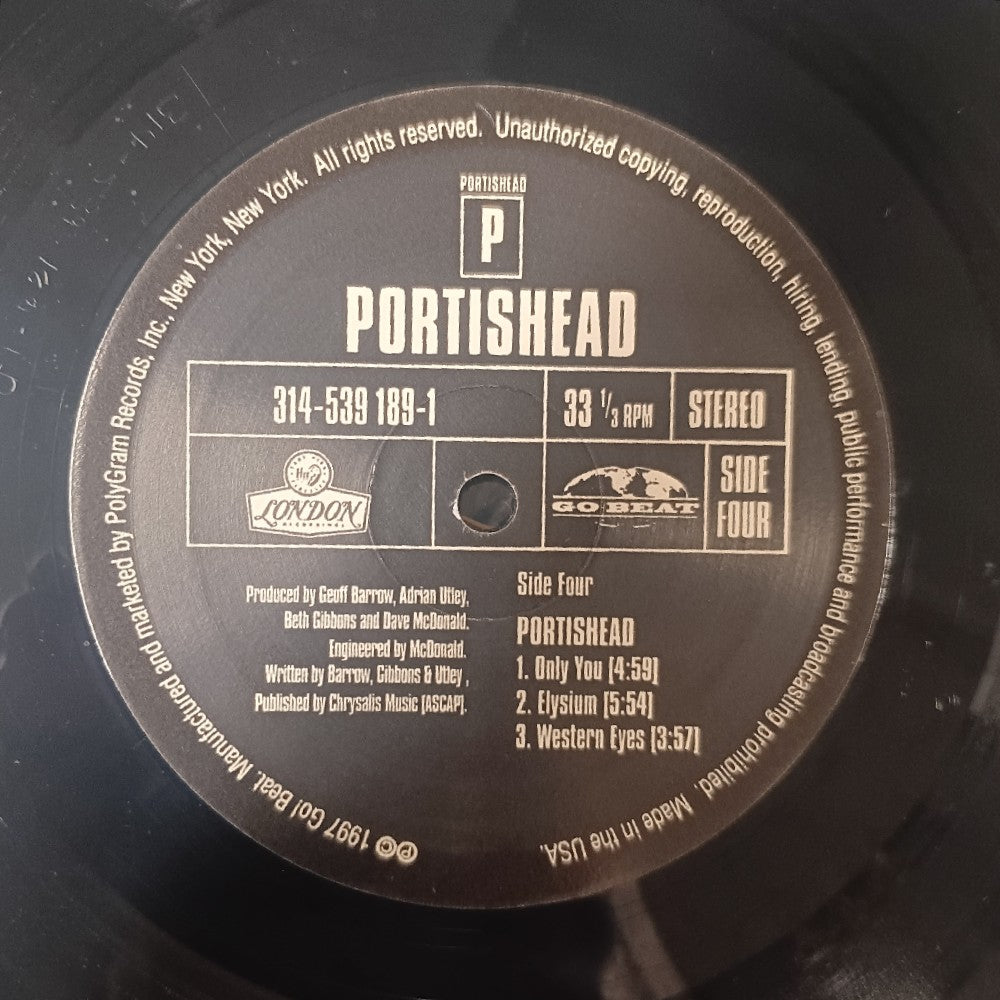 Portishead - Portishead / Self Titled RJ STERLING - 314-539 189-1 - Used - VG++ - Vinyl