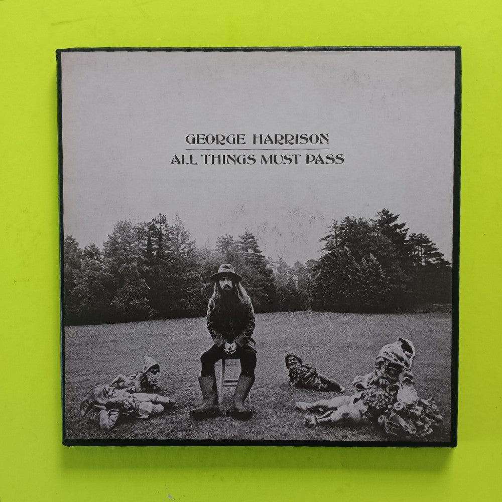 George Harrison - All Things Must Pass 3LP Box POSTER - 1970 - STCH 639 - Used - EX - Vinyl