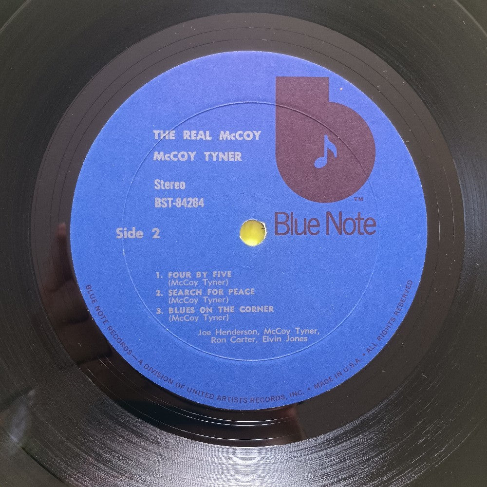 McCoy Tyner  - The Real McCoy BLACK B - 1973 - BST 84264 - Used - VG++ - Vinyl