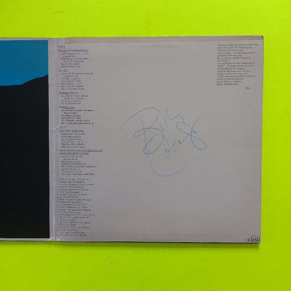 Billy Cobham - Magic AUTOGRAPHED - 1977 - JC 34939 - Used - VG+ - Vinyl