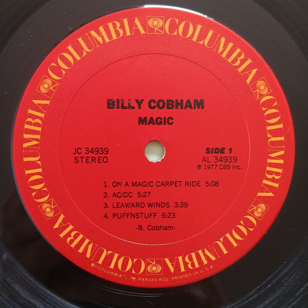 Billy Cobham - Magic AUTOGRAPHED - 1977 - JC 34939 - Used - VG+ - Vinyl