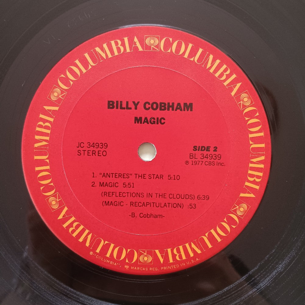 Billy Cobham - Magic AUTOGRAPHED - 1977 - JC 34939 - Used - VG+ - Vinyl