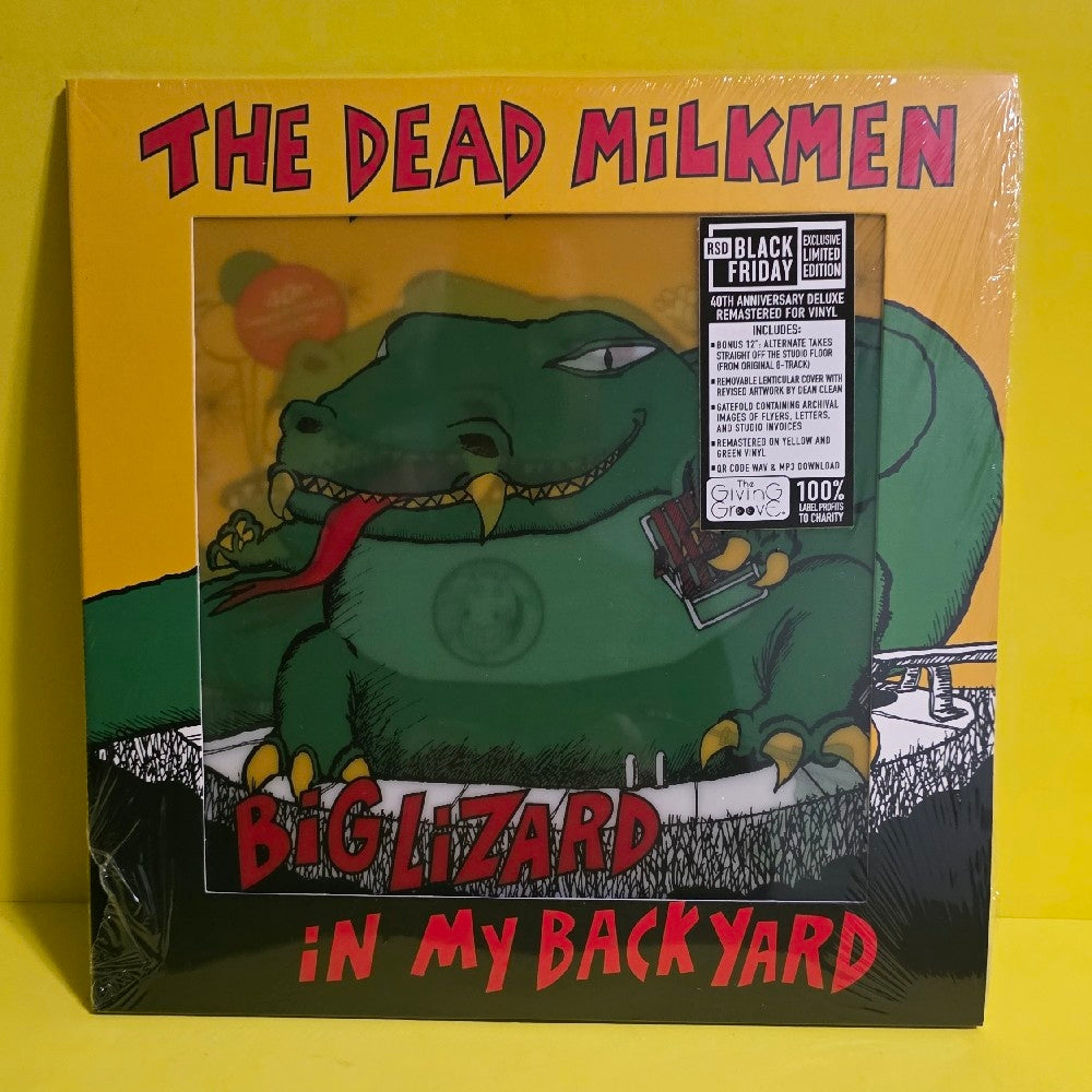 The Dead Milkmen - Big Lizard in My Backyard (40th Anniversary) - 2025 - GG033 - New - Sealed - Vinyl