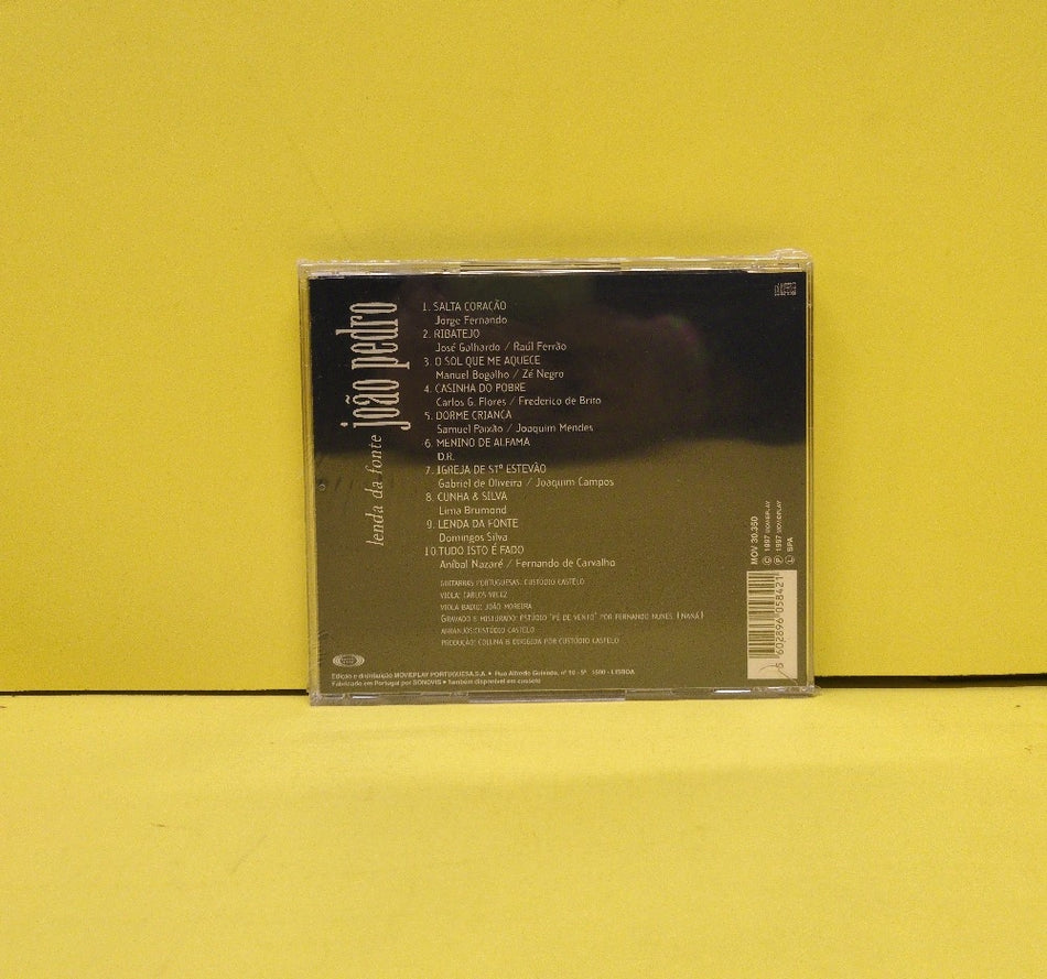 João Pedro - Lenda Da Fonte  - 1997 - MOV 30.350 - New - Sealed - CDs - Portugal Import
