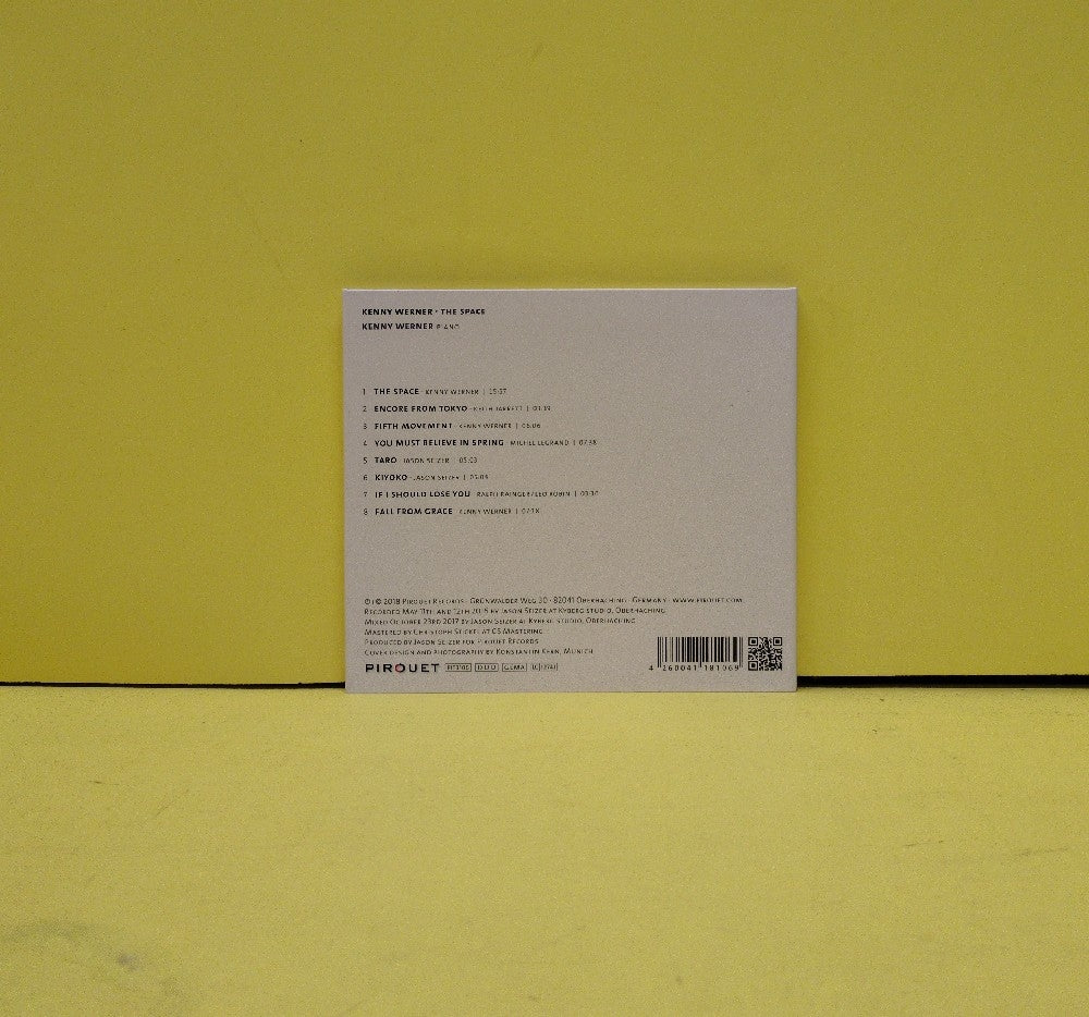 Kenny Werner - The Space - 2018 - PIT3106 - Used - EX - CDs - Germany Import