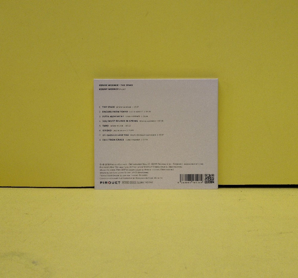 Kenny Werner - The Space - 2018 - PIT3106 - Used - EX - CDs - Germany Import