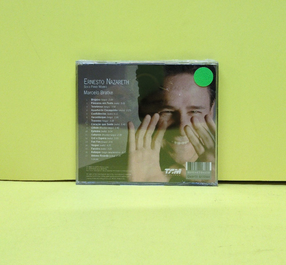 Marcelo Bratke - Solo Piano Works Ernesto Nazareth - 2009 - QTZ 2066 - New - Sealed - CDs - UK Import