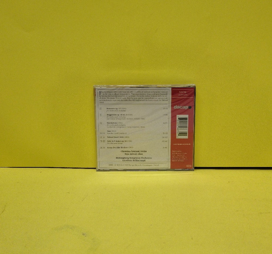 Fini Henriques, Christina Åstrand, Max Artved, Helsingborgs Symfoniorkester, Giordano Bellincampi - Orchestral Works - 2002 - 8.224173 - New - Sealed - CDs - Denmark Import