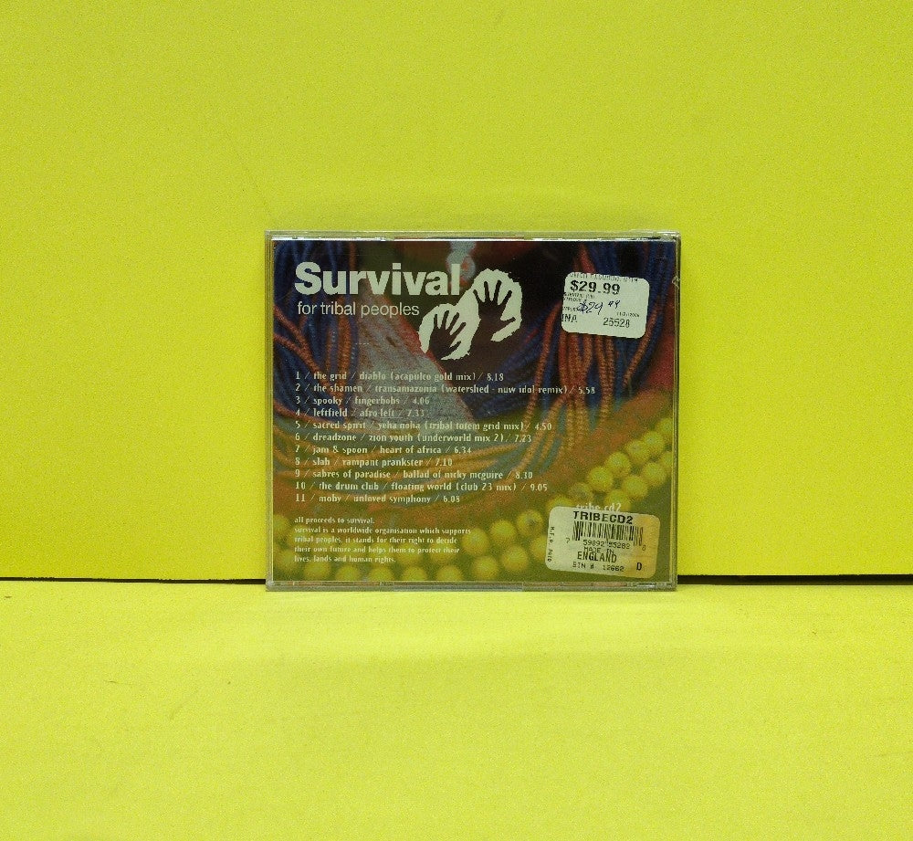 Various - Survival - 1996 - tribe cd2 - New - Sealed - CDs - UK Import