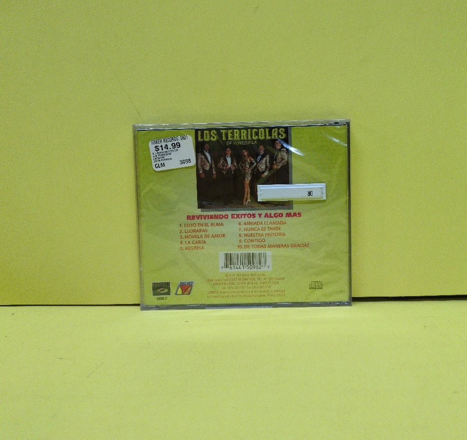 Los Terricolas De Venezuela - Reviviendo Exitos Y Algo Mas - 1995 - 5098-2 - New - Sealed - CDs