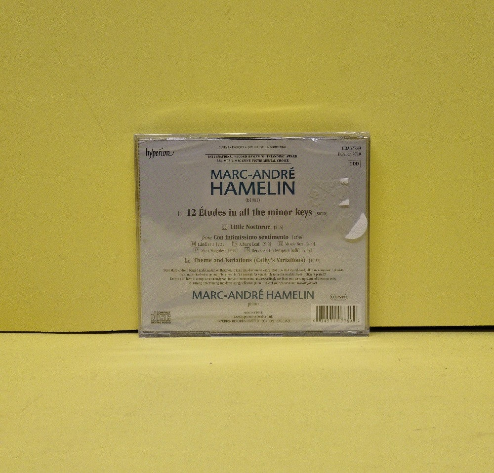 Marc-André Hamelin - Études - 2010 - CDA67789 - New - Sealed - CDs - UK Import