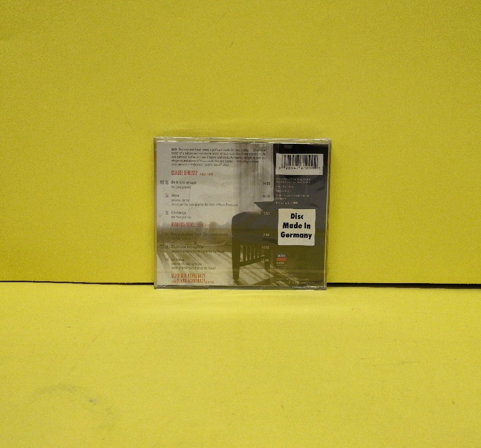 Claude Debussy, Maurice Ravel, Vladimir Ashkenazy, Vovka Ashkenazy - Music For Two Pianos - 2009 - 478 1090 - New - Sealed - CDs - European Import