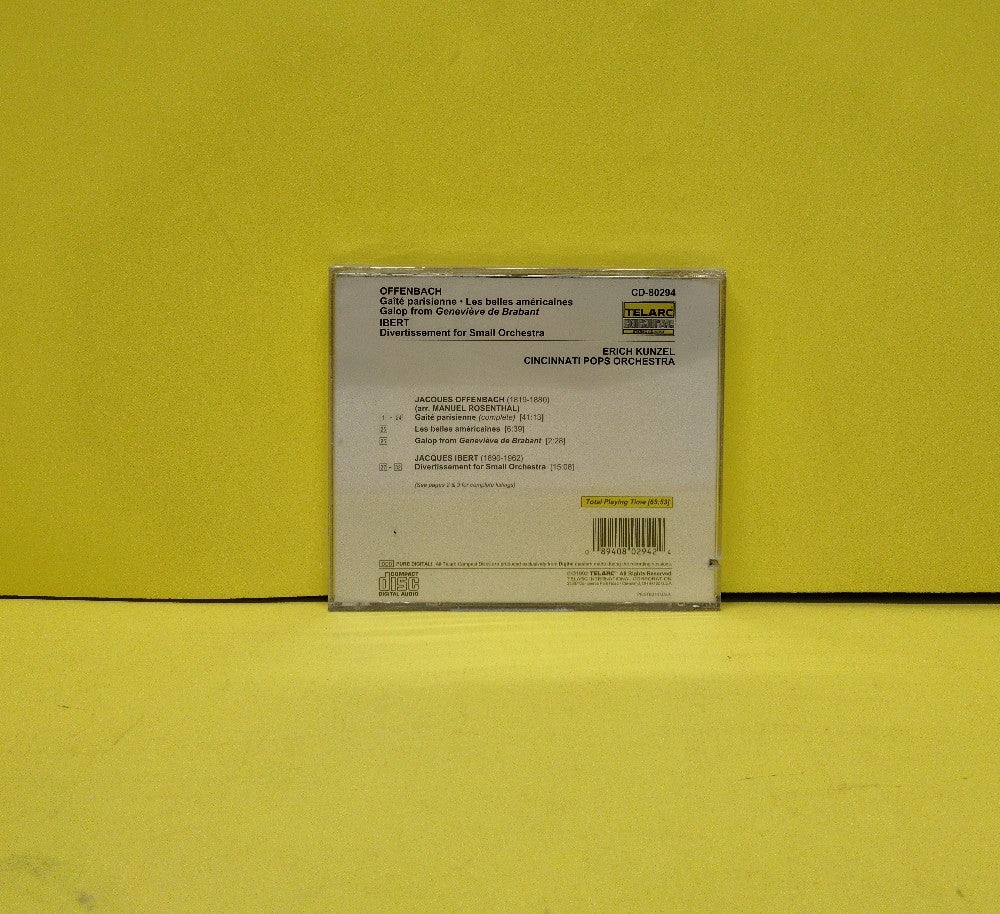 Beatrice Tekielski CD Je cherche〜 1st 新品 Jacques Offenbach, Jacques Ibert, Erich Kunzel, Cincinnati Pops