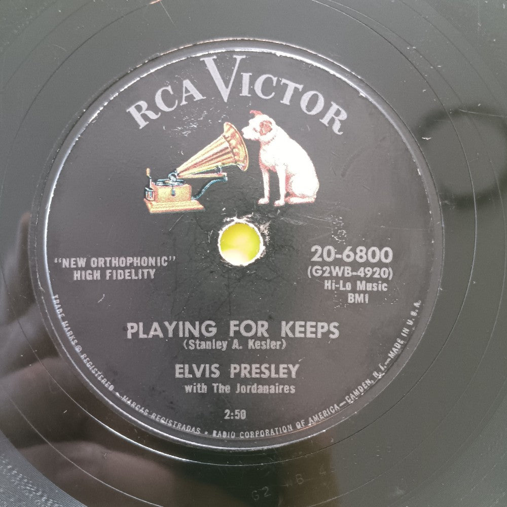 Elvis Presley  - Lot Of 5x 78 RPMs Hound Dog Heartbreak Hotel Love Me Tender - 1956 - Used - Used - Vinyl