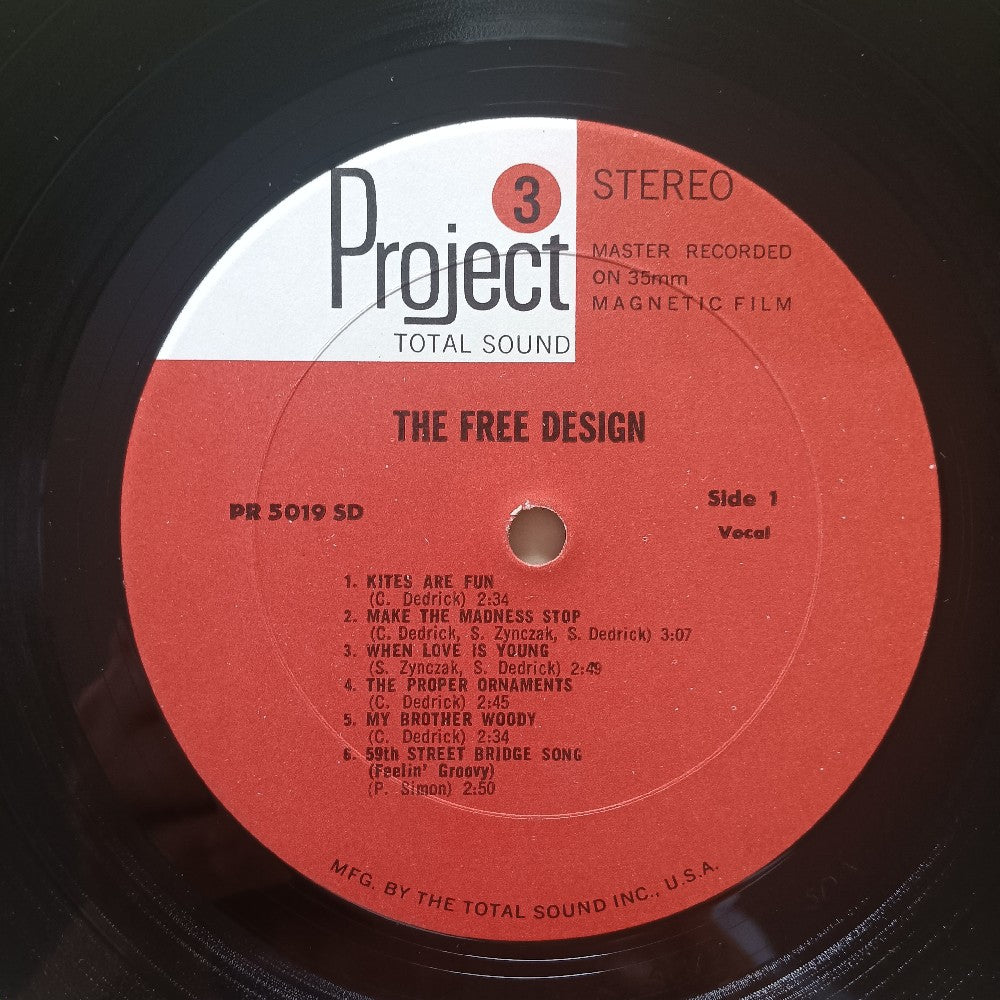The Free Design  - Kites Are Fun - 1968 - PR 5019SD - Used - EX - Vinyl