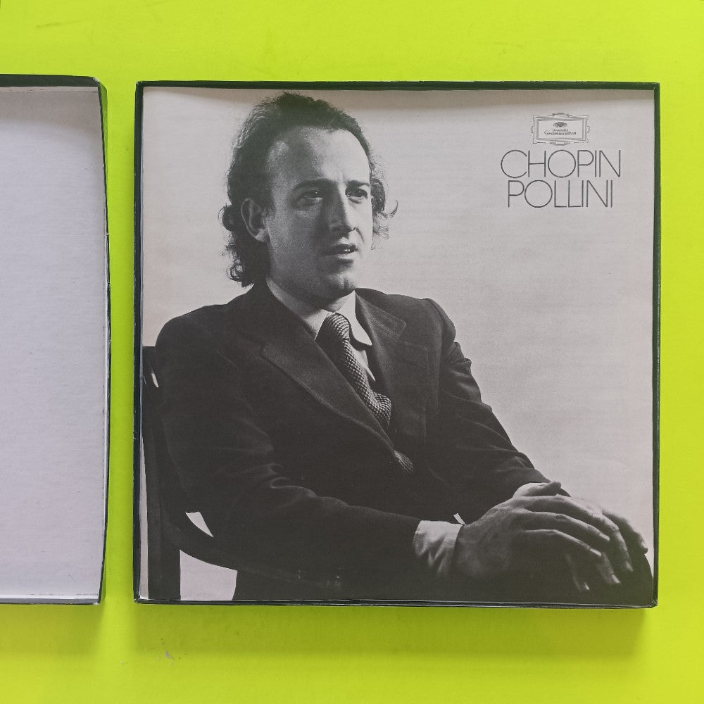 Pollini - Chopin: Etudes Preludes Polonaises 3LP Box - 1980 - R205076 - Used - NM - Vinyl