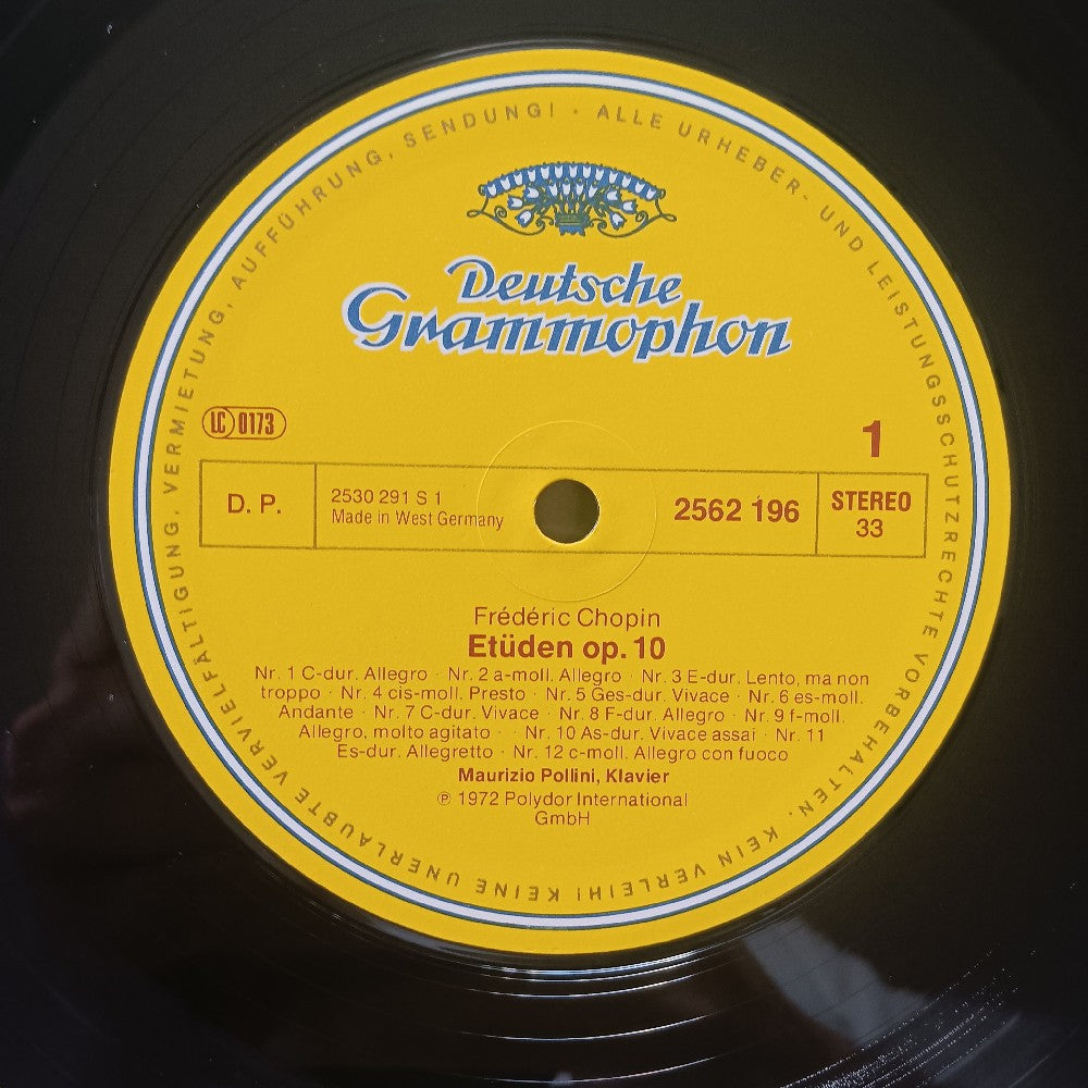 Pollini - Chopin: Etudes Preludes Polonaises 3LP Box - 1980 - R205076 - Used - NM - Vinyl