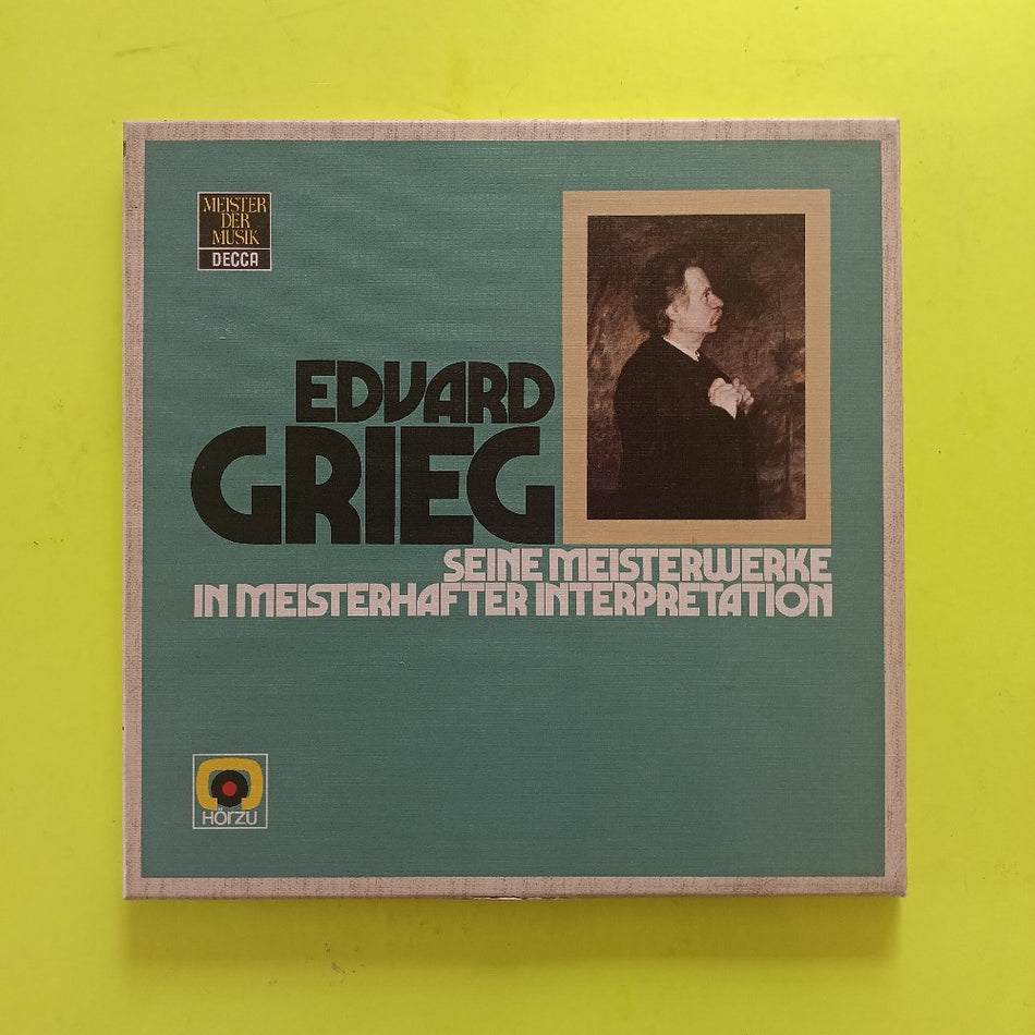 Edvard Grieg - Siene Meisterwerke In Meisterhafter Interpretation 2LP Box - 1977 - 6.35406DT - Used - NM - Vinyl