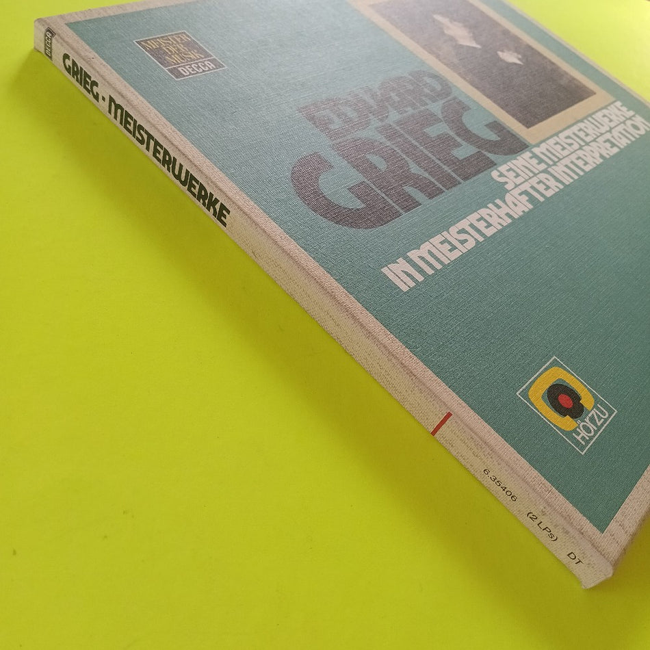 Edvard Grieg - Siene Meisterwerke In Meisterhafter Interpretation 2LP Box - 1977 - 6.35406DT - Used - NM - Vinyl
