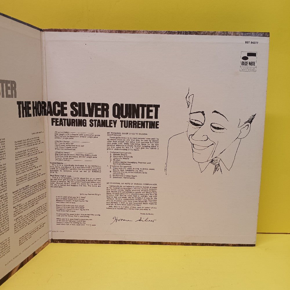 Horace Silver Ft Stanley Turrentine - Serenade To A Soul Sister VAN GELDER OG - 1968 - BST 84277 - Used - VG+ - Vinyl
