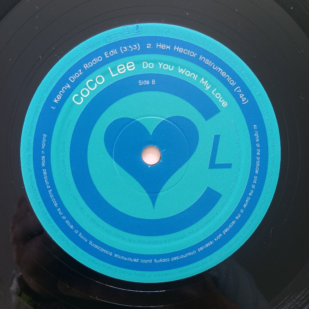 CoCo Lee - Do You Want My Love 12" Holland - 2000 - 668 488-6 - Used - VG++ - Vinyl
