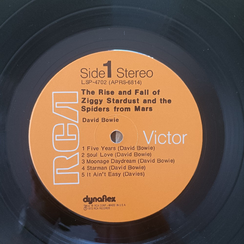 David Bowie - Ziggy Stardust & The Spiders From Mars US OG Dynaflex - 1972 - LSP 4702 - Used - VG++ - Vinyl
