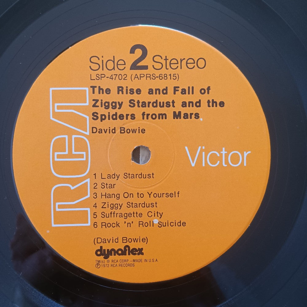 David Bowie - Ziggy Stardust & The Spiders From Mars US OG Dynaflex - 1972 - LSP 4702 - Used - VG++ - Vinyl