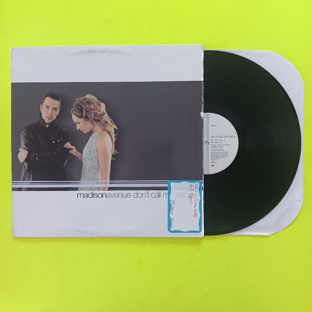 Madison Avenue - Don't Call Me Baby 12"  - 2000 - 44 79371 - Used - VG++ - Vinyl