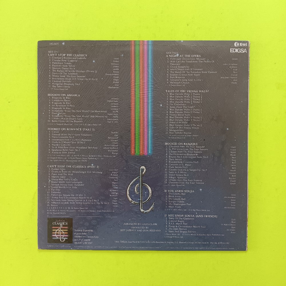 Louis Clark - Hooked On Classics 2 K-Tel SPAIN - 1982 - 18C0455 5 - New - Sealed - Vinyl