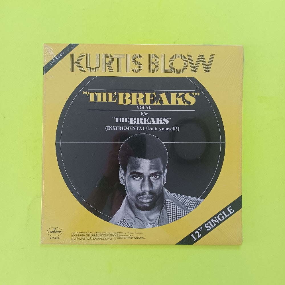 Kurtis Blow - The Breaks 12" - 1980 - MDS 4010 - New - Sealed - Vinyl