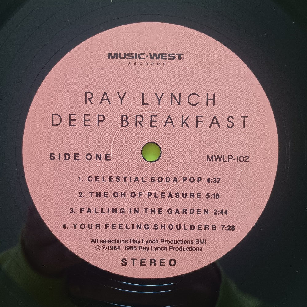 Ray Lynch - Deep Breakfast - 1986 - MWLP-102 - Used - EX - Vinyl
