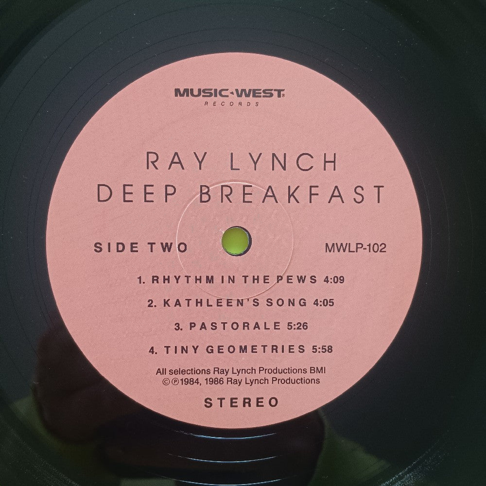 Ray Lynch - Deep Breakfast - 1986 - MWLP-102 - Used - EX - Vinyl