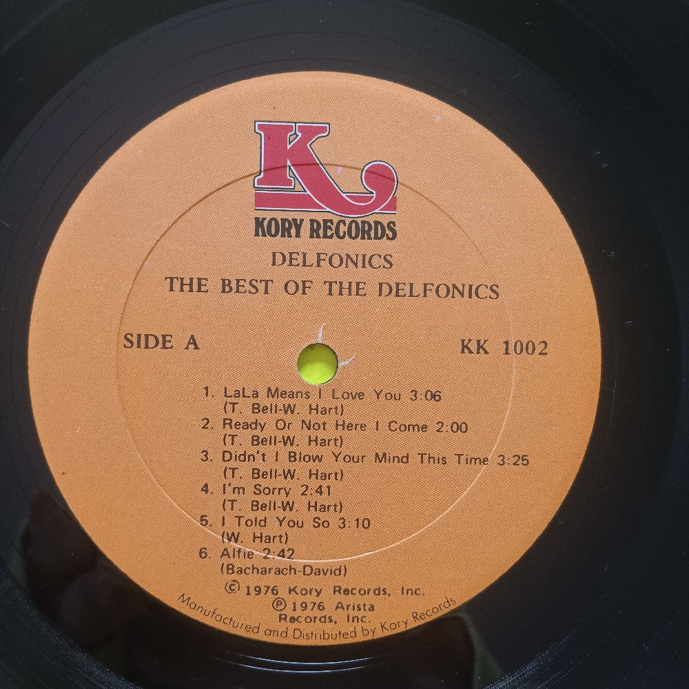 The Delfonics - The Best Of The Delfonics - 1976 - KK1002 - Used - VG++ - Vinyl