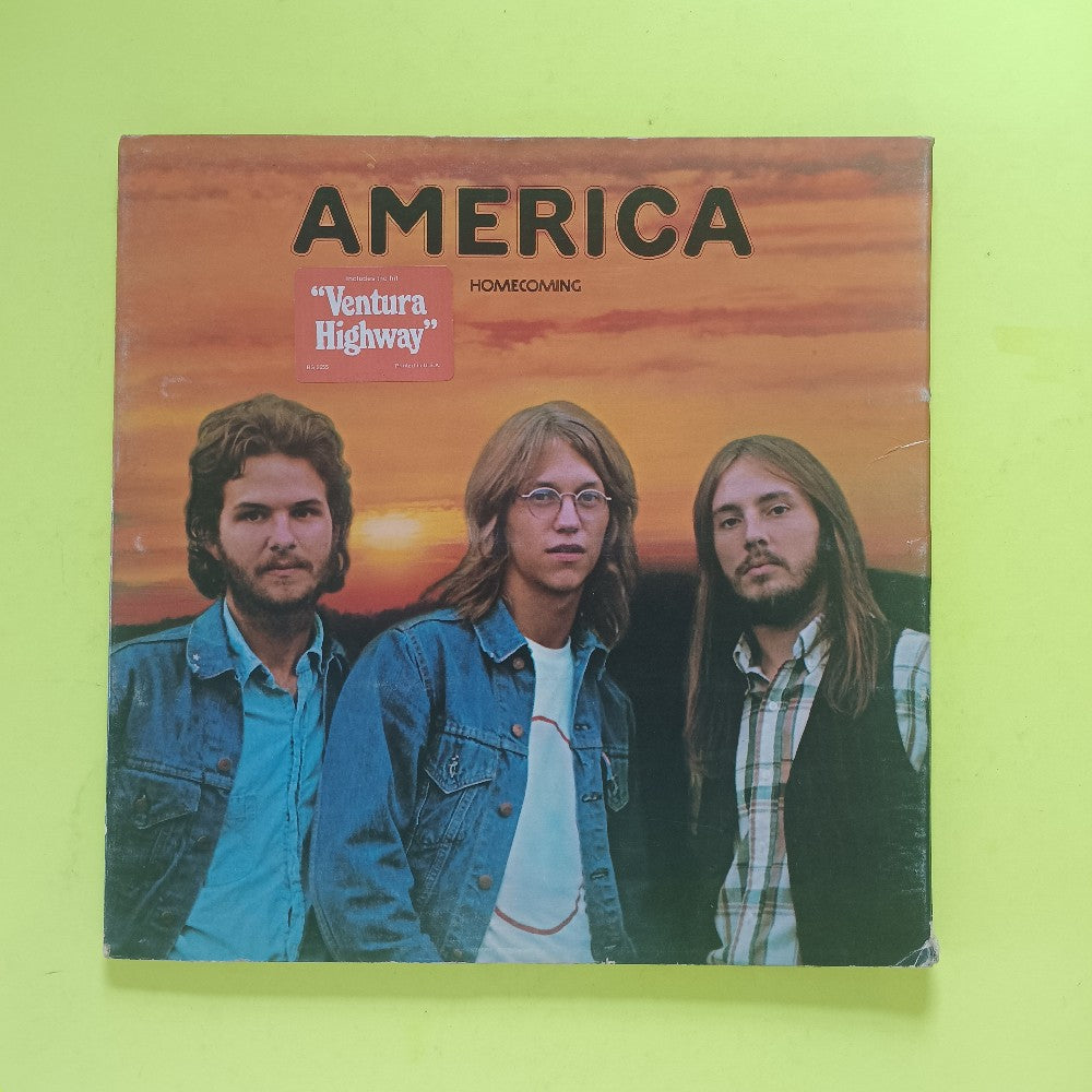 America - Homecoming PROMO W. HYPE - 1972 - BS 2655 - Used - VG++ - Vinyl