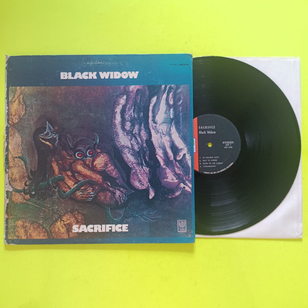 Black Widow - Sacrifice  - 1970 - UAS 6786 - Used - VG+ - Vinyl