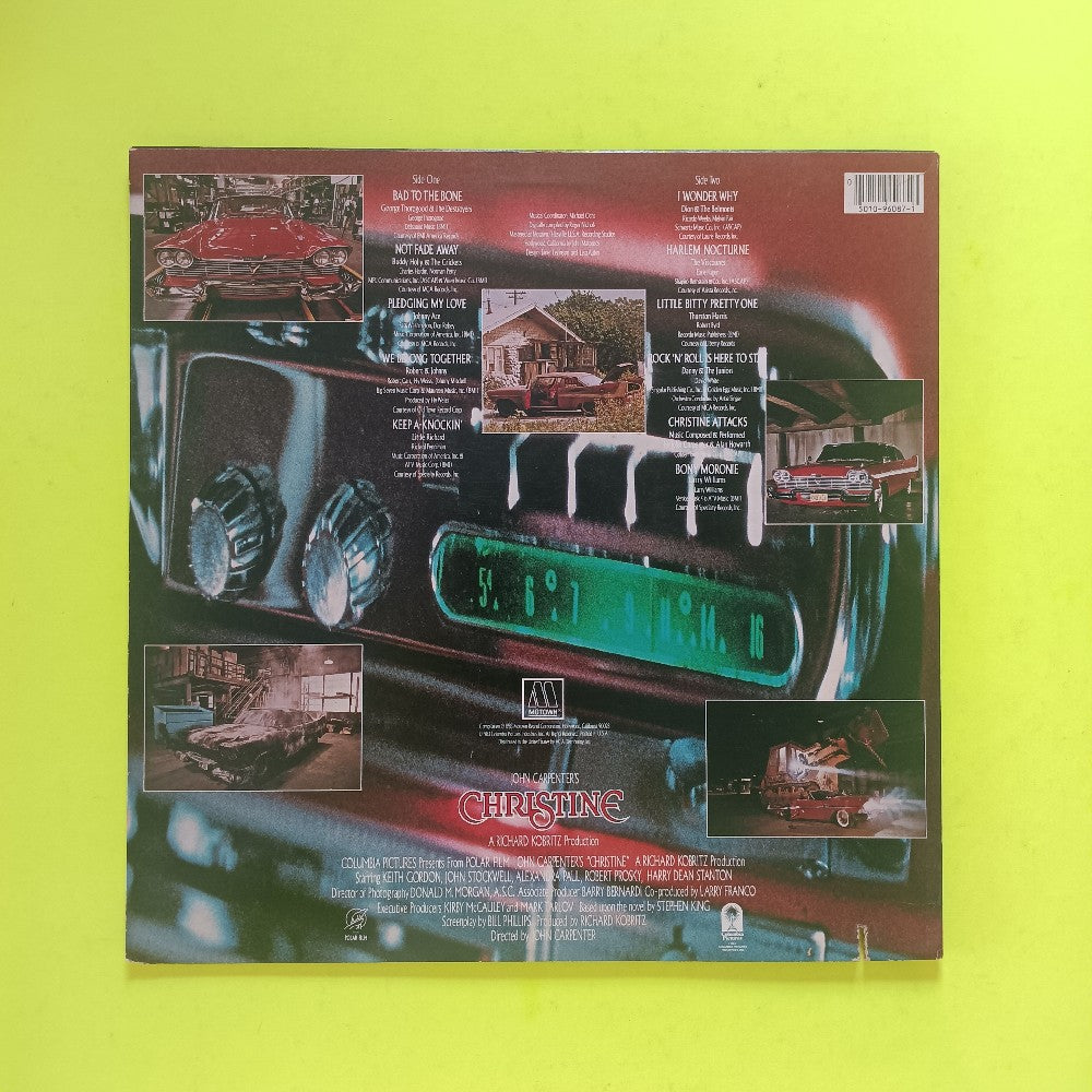 Various - Christine (Original Motion Picture Soundtrack) - 1983 - 6086ML - Used - VG+ - Vinyl